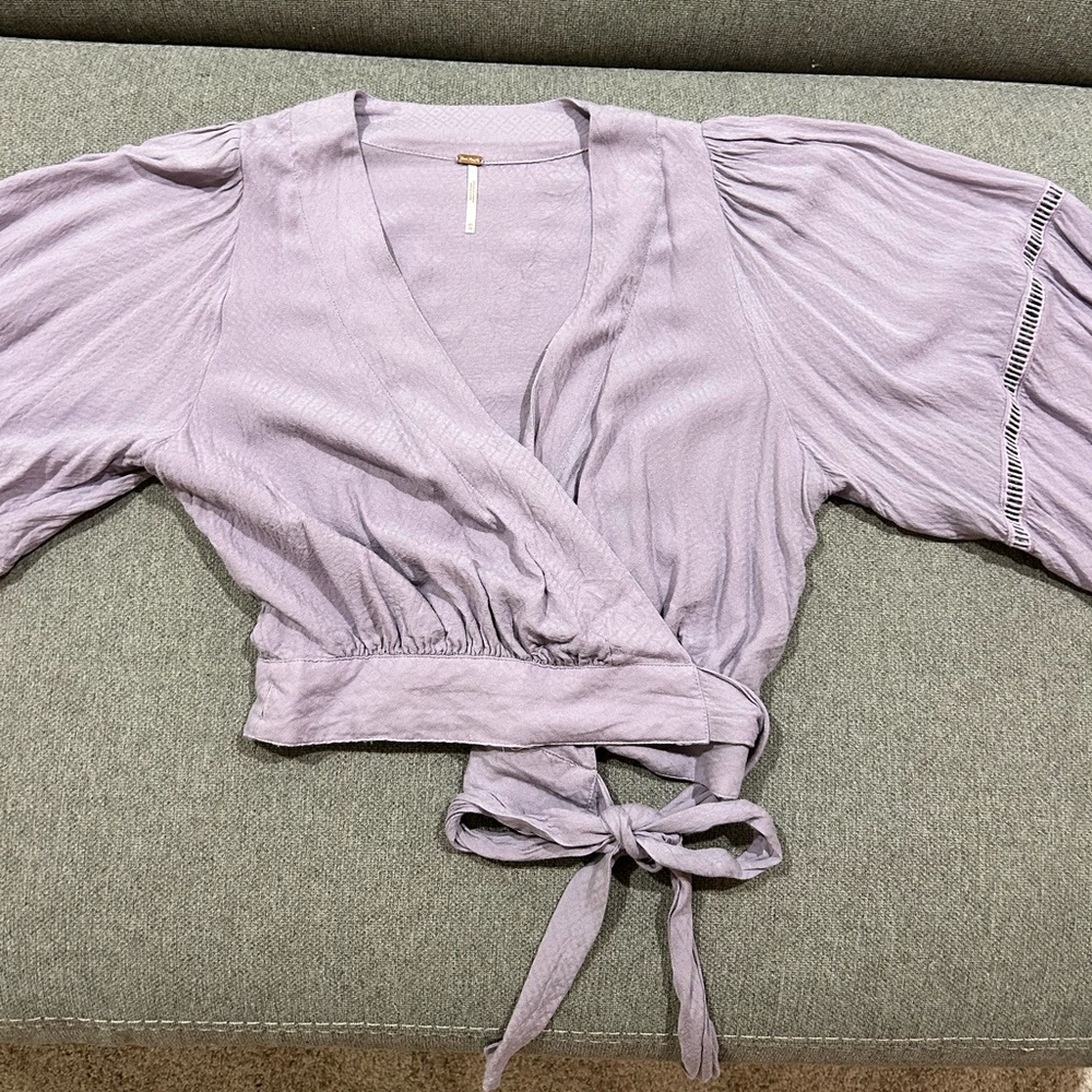 Free people, long sleeve blouse
